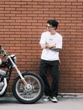 FIVEX STRAIGHT JEANS - BLACK