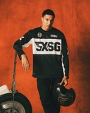 FIVEX JERSEY 5XSG-BLACK/WHITE