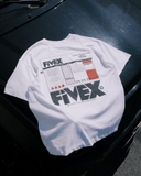 FIVEX HOUSE TEE - WHITE