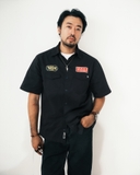 WORK SHIRT FIVEX SS02 - BLACK