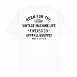 FIVEX TEE VINTAGE LIFE - WHITE