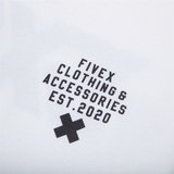 FIVEX 5XSG TEE - WHITE