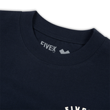 FIVEX CUT FISH TEE - NAVY