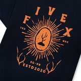 FIVEX CACTUS TEE - NAVY