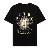FIVEX CACTUS TEE - BLACK