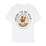 FIVEX BORN TO BE WILD TEE - WHITE