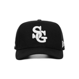 FIVEX SG A-FRAME CAP - BLACK/WHITE