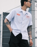 FIVEX BLUE STRIPE WORK SHIRT