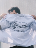 FIVEX BLUE STRIPE WORK SHIRT