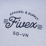 FIVEX BLUE STRIPE WORK SHIRT