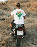 FIVEX ONE DROP TEE - WHITE