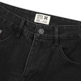 FIVEX STRAIGHT JEANS - BLACK