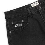 FIVEX STRAIGHT JEANS - BLACK