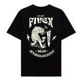 FIVEX TEE SKULL CLASSIC - BLACK