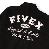 FIVEX JACKET APP SS BLACK