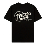 FIVEX CORE TEE - BLACK