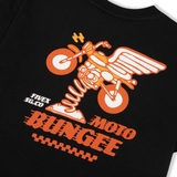 FIVEX KID TEE MOTO BUNGEE - BLACK