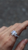 Nhẫn Vương Miện Đá Moonstone De Luna