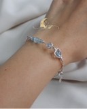 Vòng Tay Sweetheart Aquamarine De Luna