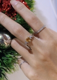 Nhẫn Hades Tim Citrine