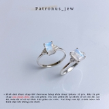 Nhẫn Cắt Giác Baguette De Luna