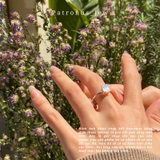 Nhẫn Cắt Giác Baguette De Luna