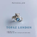 Nhẫn Dáng Hồ Ly Ôm Đá De Luna