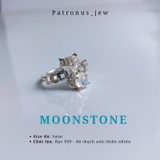 Nhẫn Dáng Hồ Ly Ôm Đá De Luna