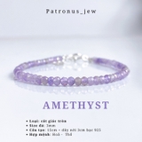 Vòng Tay Birthstone Đá Minisize De Luna