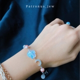 Lắc Tay Hồ Ly Phối Đá De Luna