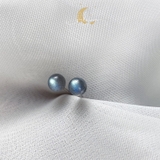 Bông Tai Nụ Labradorite BTNL24A De Luna