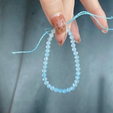 Vòng Tay Sáp Aquamrine Ombre 4mm VTSAO24A De Luna