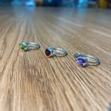 Nhẫn Midi Tròn Simple De Luna Jewelry