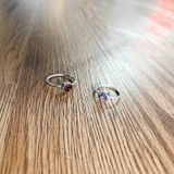 Nhẫn Midi Tròn Simple De Luna Jewelry