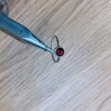 Nhẫn Midi Tròn Simple De Luna Jewelry