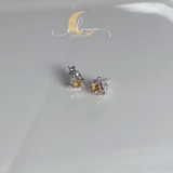 Bông Tai Hoá Tam Tai 4mm