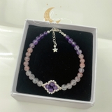 Vòng Tay Đá Phong Thuỷ Cỏ Bốn Lá De Luna Jewelry