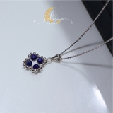 Dây Chuyền Cỏ Bốn Lá Đá Phong Thuỷ De Luna