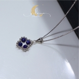 Dây Chuyền Cỏ Bốn Lá Đá Phong Thuỷ De Luna