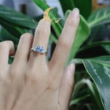 Nhẫn Sen Swiss Topaz NSST24A De Luna