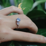 Nhẫn Sen Swiss Topaz NSST24A De Luna