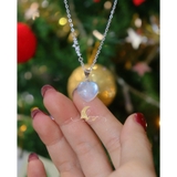 Dây Chuyền Moonstone Tim Bạc 925 De Luna