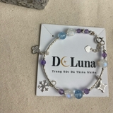 Vòng Tay Dạng Kiềng Phối Đá Thiên Nhiên De Luna