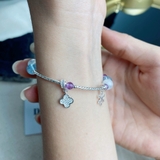 Vòng Tay Dạng Kiềng Phối Đá Thiên Nhiên De Luna