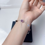 [GIÁ ƯU ĐÃI] Lắc Tay 5 Loại Đá Đa Sắc De Luna