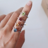 Nhẫn Simple Oval De Luna Jewelry