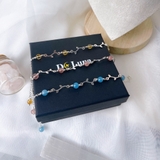 Lắc Tay Địa Đàng Đá Thiên Nhiên Mảnh Xinh De Luna