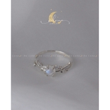 Nhẫn Spring Đá Thiên Nhiên De Luna
