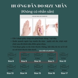 Nhẫn Spring Đá Thiên Nhiên De Luna