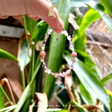 Vòng Tay Đá Thô Phối S925 De Luna